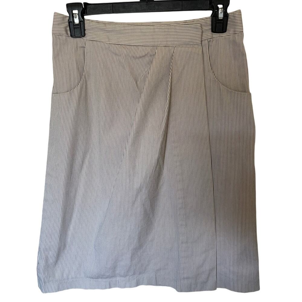 Vintage Y2K 2006 Banana Republic Pinstripe Stretch Pencil Skirt